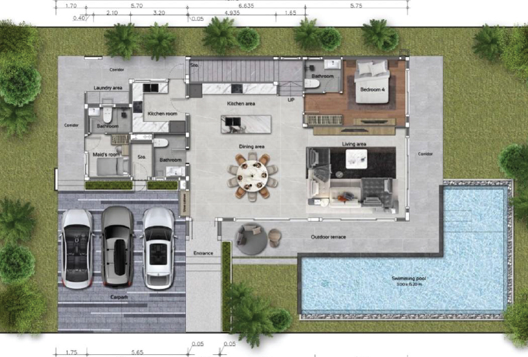 gloryvillagepattaya-type-b-layout-1